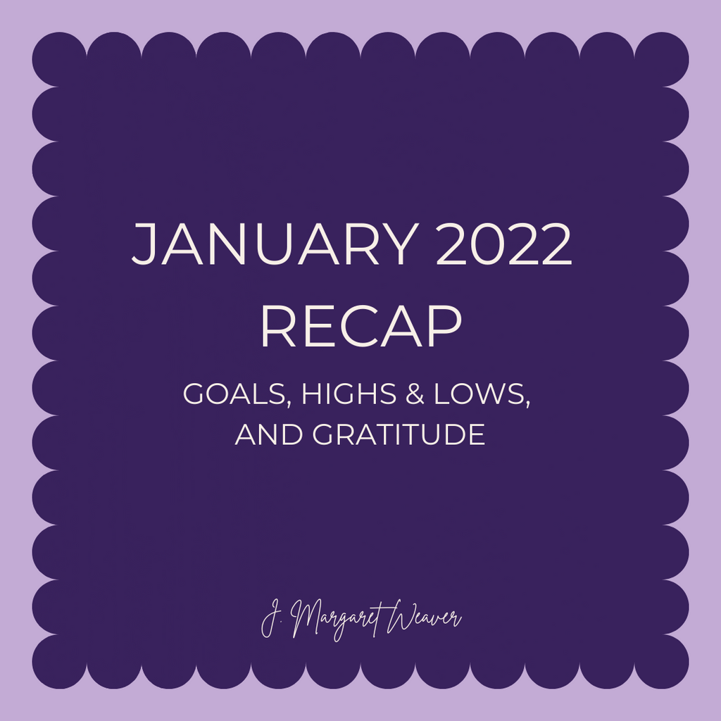 January 2022 Recap: Goals & Priorities, Highs, Lows, and Gratitude